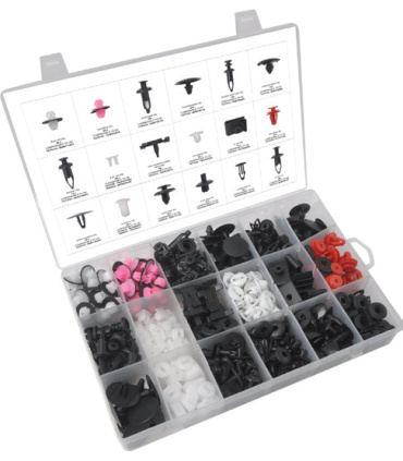 کیت 360 عددی انواع خار پلاستیکی رودری و تریم خودروهای تویوتا و لکسوس TOYOTA & LEXUS الکاتولز LKTOOLS مدل Z0238