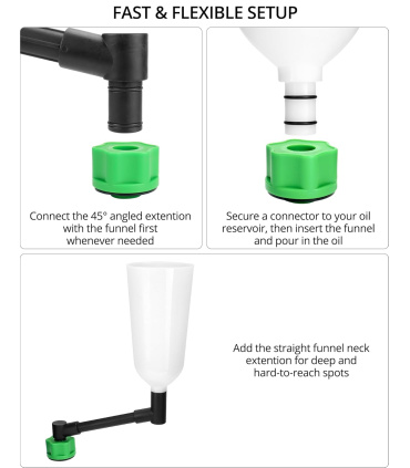 ست قیف 16 عددی روغن ریز با سری مختلف افجی FG مدل 9015