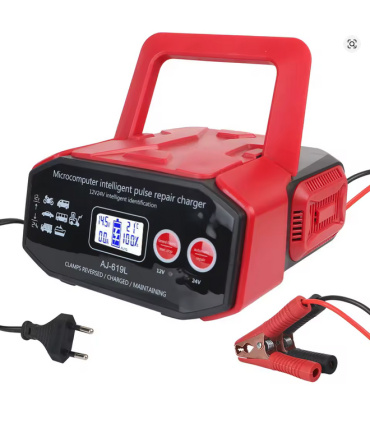 شارژر باتری فوق هوشمند 12-24 ولت سواری و کامیون مجهز به میکروکامپیوتر توان 400 وات کاوک KAVUK مدل AJ-629L