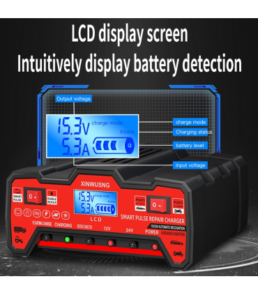شارژر باتری / باطری هوشمند 12-24 ولت سواری و کامیون 10آمپر زینوسنگ XINWUSNG