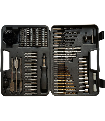 ست نوک پیچ گوشتی و مته و گردبر 110PCS