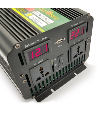 اینورتر و UPS یو پی اس 3000 وات واقعی (مبدل 12VDC باتری به 220VAC شهری ) بلت BELTTT