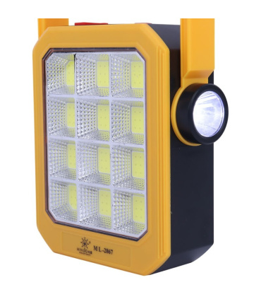پروژکتور سیار شارژی و پاور بانک خورشیدی Solar LED Light ML-2867B