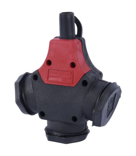 چند راهی 3 خانه بدون سیم بهداد الکتریک 3LUBES CONNECTOR