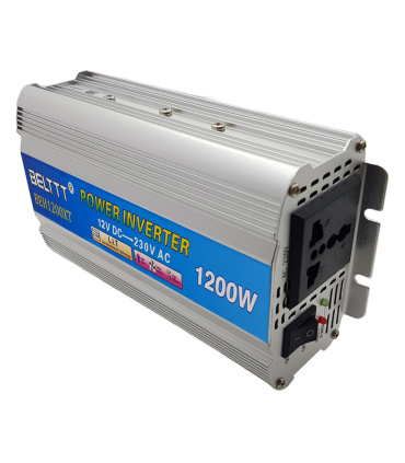 اینورتر 1200 وات مبدل 12ولت DC به 220 ولت AC برق شهری بلت BELTTT