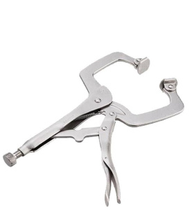 انبر قفلی C شکل هماهنگ شونده ایران پتک مدل HE1110 سایز 11 اینچ