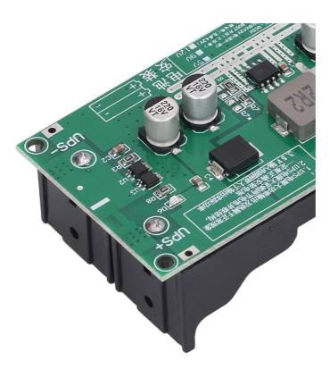 ماژول UPS با خروجی 12 ولت 3 آمپر DC با شارژر 2 سل 18650 ورودی USB TYPE C مدل LX-2BUPS