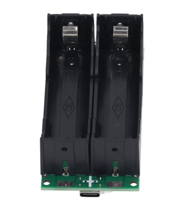 ماژول UPS با خروجی 12 ولت 3 آمپر DC با شارژر 2 سل 18650 ورودی USB TYPE C مدل LX-2BUPS