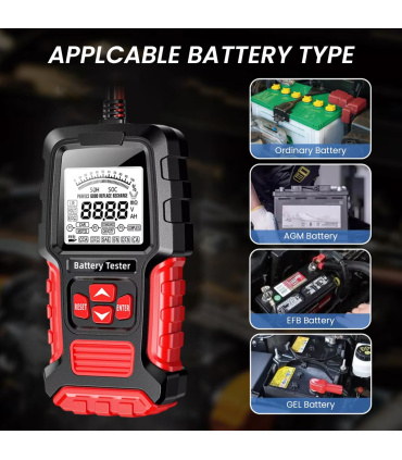 دستگاه تست باتری خودرو 12-24 ولت فاکسسور FOXUR مدل FBT-300