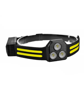 چراغ قوه پیشانی هدلایت دو خط / سه XTE شارژی مدل 3XTE*COB