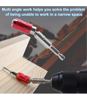 آداپتور و رابط سردریلی بیت خور فنری لغلغه ای 20 درجه مکسین MAXIN مدل MX20 (نارنجی یا قرمز)