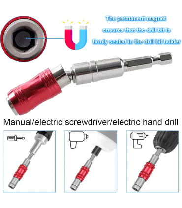 آداپتور و رابط سردریلی بیت خور فنری لغلغه ای 20 درجه مکسین MAXIN مدل MX20 (نارنجی یا قرمز)