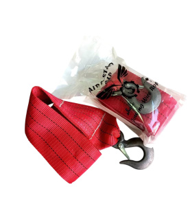 بکسل بند برزنتی عرض 8 سانت با دو سر قلاب 500 کیلو خودرویی