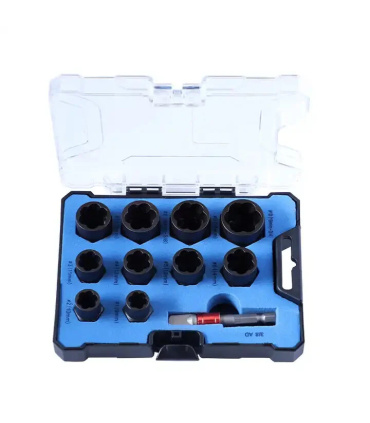 ست بکس حلزونی 11عددی مخصوص پیچ و مهره سرگرد و هرز شده فشارقوی بلکام BELKOM مدل PL14