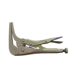 انبر قفلی دم باریک فک سر کج سایز 9 اینچ مدل SH9