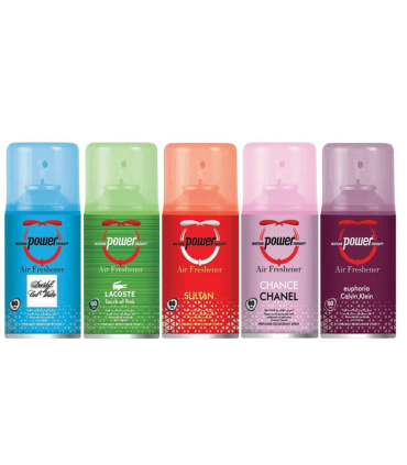 اسپری خوشبو کننده هوا پاور حجم 260 میلی لیتر رایحه رندوم