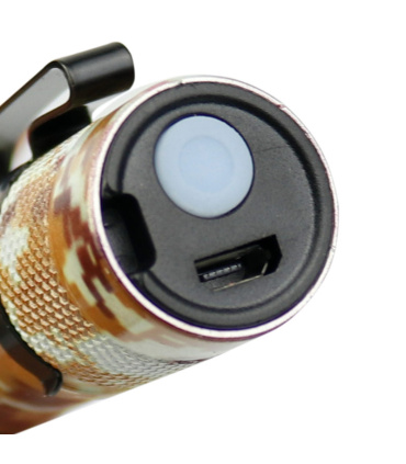 چراغ قوه پلیسی Flashlight COB+XPE LED چریکی