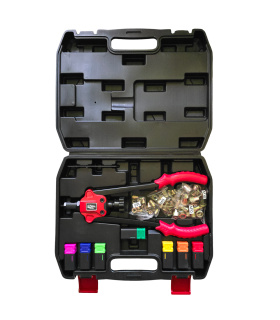 انبر مهره پرچ کن دو دسته حرفه ای M3تاM12 سایز 14 اینچ میتا MITA مدل MT7080