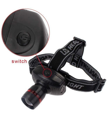 چراغ قوه پیشانی باتری خور BZM001