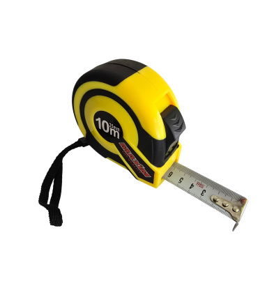 متر 10 متری نوار سفید حرفه ای ماکسیم MAXIM مدل 10M