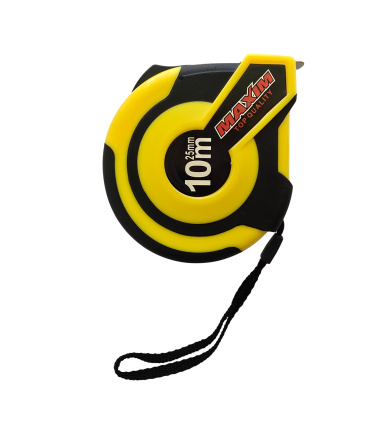 متر 10 متری نوار سفید حرفه ای ماکسیم MAXIM مدل 10M