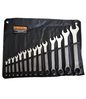 آچار14 عددی یک سر تخت یک سر رینگی TECH-TUL