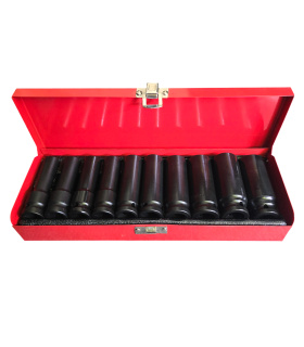 جعبه بکس بلند 10 پارچه فشارقوی 10تا24 درایو 1/2 اینچ IMPACT DEEP SOCKET SET