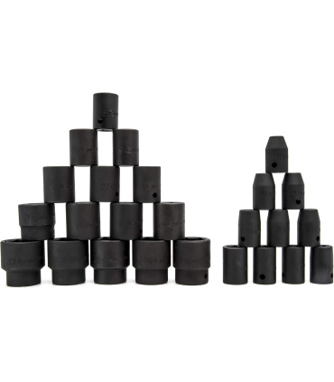 سینی بکس 25 پارچه فشار قوی مشکی درایو 1/2 جنیوس GENIUS مدل TF-425M