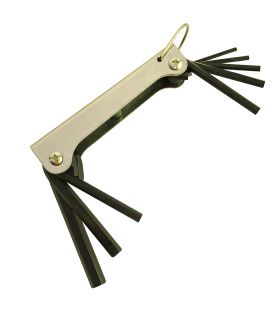 آچار آلن شش گوش H چاقویی تاشو 8 عددی 2.5تا10 زدتولز Z TOOLS مدل 8PC