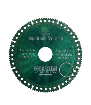 صفحه مینی فرز همه کاره سایز 115 میلیمتر اریس ERIS سبز