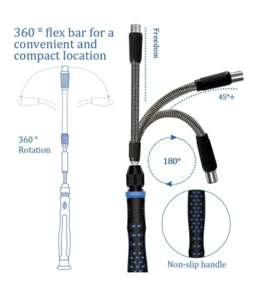ست پیچ گوشتی 170 عددی KS-800170