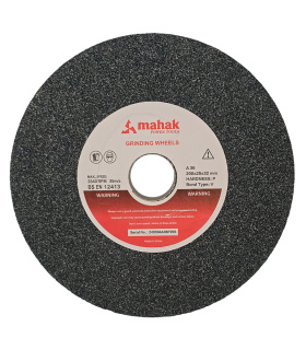 صفحه سنگ سمباده سنگ رومیزی محک MAHAK سایز 200 میلیمتر گرید 36