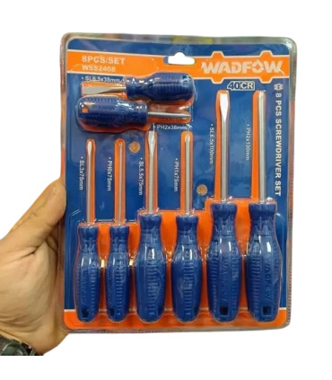 ست پیچ گوشتی 8 عددی حرفه ای وادفو WAFOWS مدل WSS2408