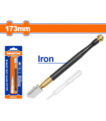 الماس شیشه بر دسته فلزی مخزن دار حرفه ای وادفو WADFOW مدل WGR2601