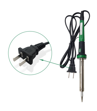 هویه قلمی 60W حرفه ای توسین TUOSEN مدل 12007 (دو شاخه آمریکایی)