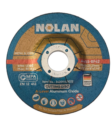 صفحه برش آهن مینی فرز سایز 115 نولان NOLAN مدل A46S-BF42