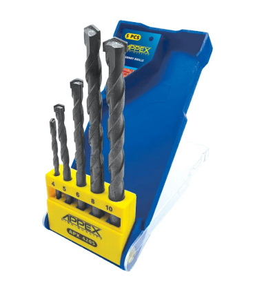 ست 5 عددی مته الماسه اپکس APPEX مدل APX4205