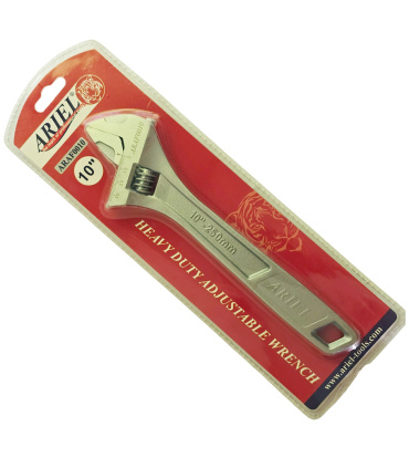 آچار فرانسه صنعتی فوق حرفه ای سایز 10 اینچ آریل ARIEL مدل ARAF0010 ضمانت تعویض