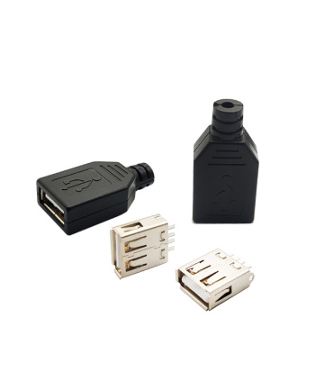 USB Female Type A سر سیمی