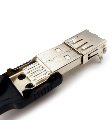 USB Male Type A سر سیمی