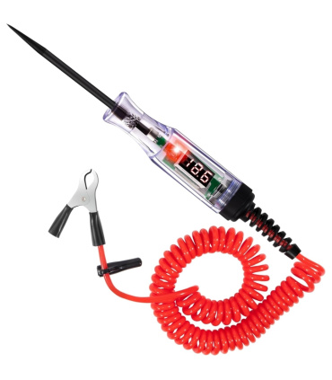 تستر ولتاژ خودرویی 5تا120 ولت DC با تشخیص پلاریته JCBA (کارتن کاهی)