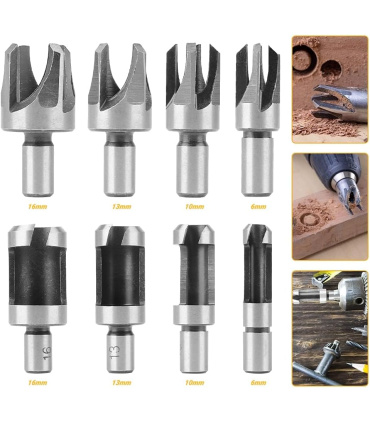 مجموعه 26 عددی ست مته کاجی ، خزینه چوب و آهن ، دوبل زن چوب بهمراه سنبه نشان اتومات مکسین MAXIN مدل MA26