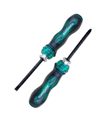 پیچ گوشتی دوطرفه تخت و چهارسو 100*5 توسین TOUSEN مدل 10461