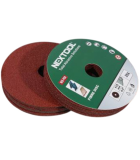 سنباده فیبری گرد سایز 115 گرید P36 نکستول NEXTOOL مدل FIBER DISC NEX-P36