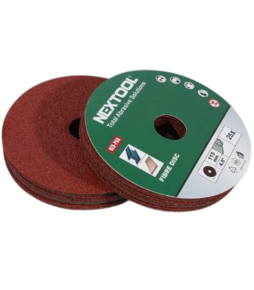سنباده فیبری گرد سایز 115 گرید P100 نکستول NEXTOOL مدل FIBER DISC NEX-P100