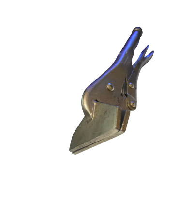 انبر قفلی ورق گیر لب پهن سایز 10 اینچ مدل CR