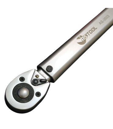 آچار ترکمتر 3000 جغجغه ای 70الی350 نیوتن حرفه ای درایو 1/2 اینچ آس تول ASTOOL مدل AS3503 کالیبراسیون دار