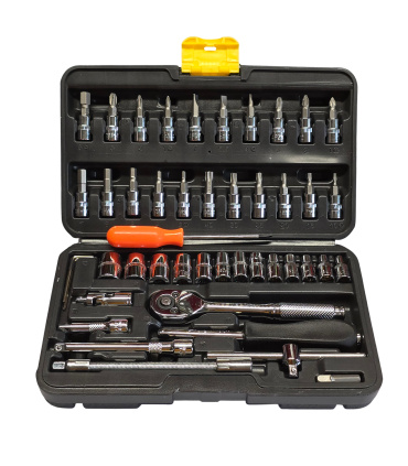 جعبه بکس 46 پارچه حرفه ای درایو 1/4 اینچ وسترن WESTERN مدل WSN-46+1