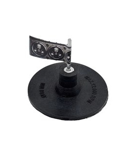 پد سنباده منعطف چسبی دنباله دار فرز مینیاتوری سایز 60 میلیمتر