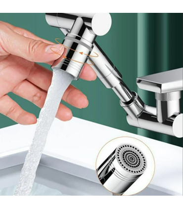 سر شیر چرخشی مفصلی تلسکوپی 360 درجه مدل CA LIFENG جنس استیل با کیفیت